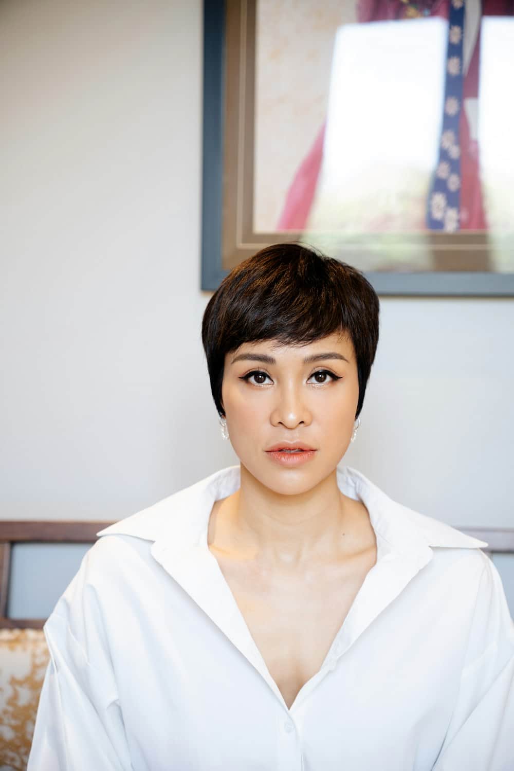 Elise Tran, NP-C, founder of Solene Aesthetics, in the King Street studio